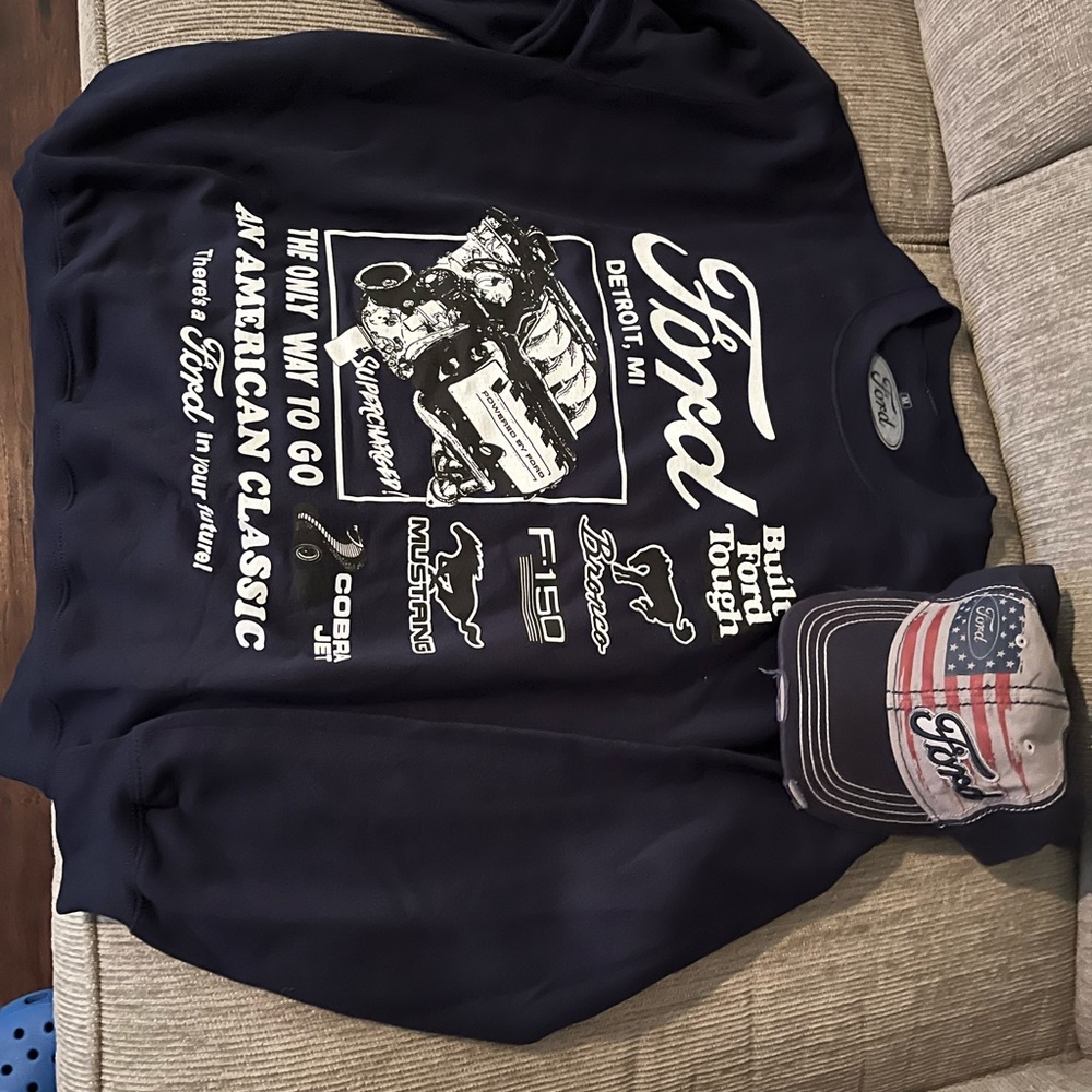 Ford Sweater and Cap